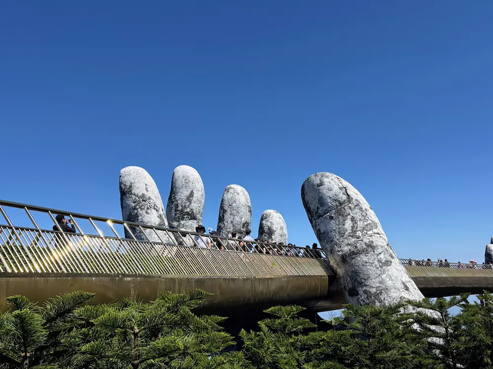 Hand Bridge Da Nang